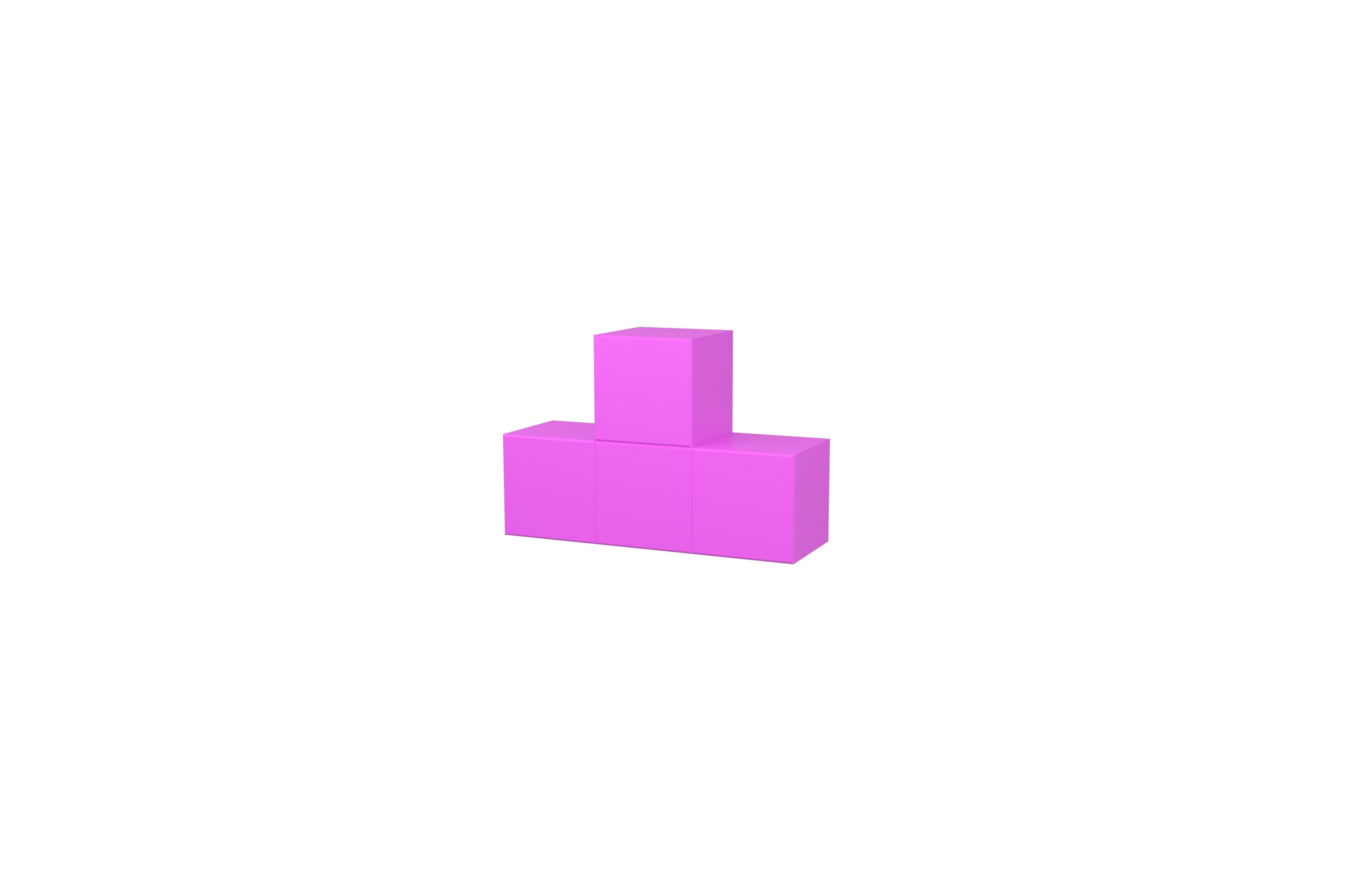 Tetris Block v5 Pack 01 Low-poly 3D model_80
