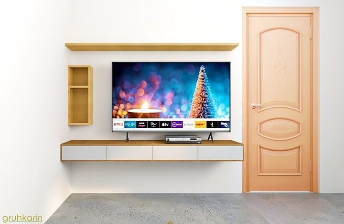 TV Unit Free 3D model