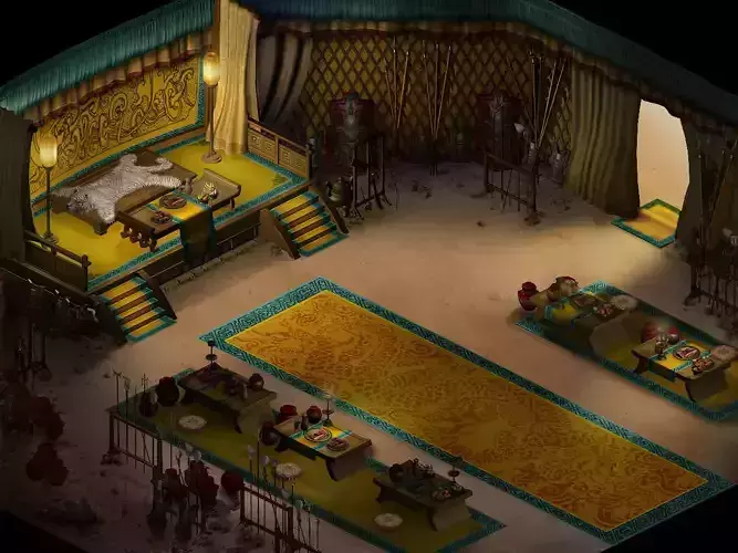 Blue Barracks-Big Tent-Indoor