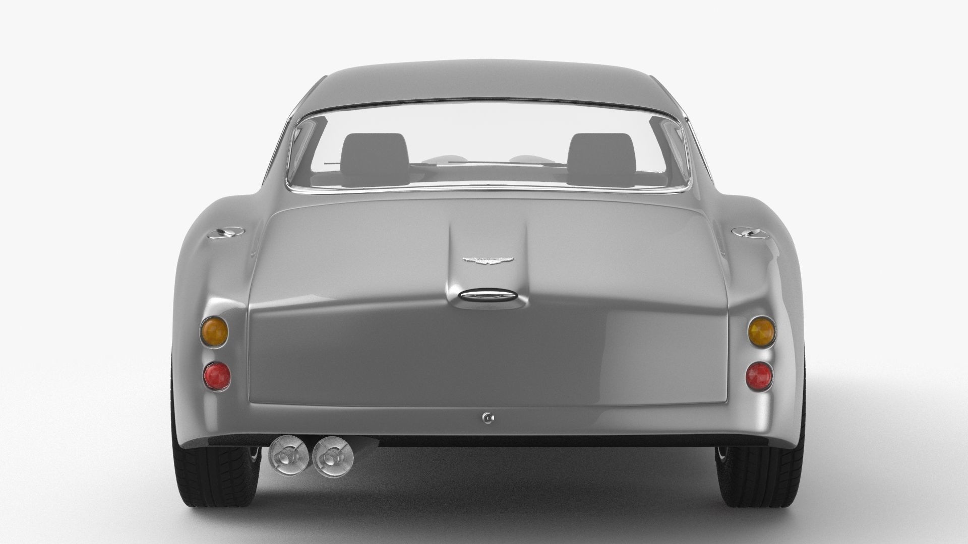 Aston Martin Zagato db4 3D model_4