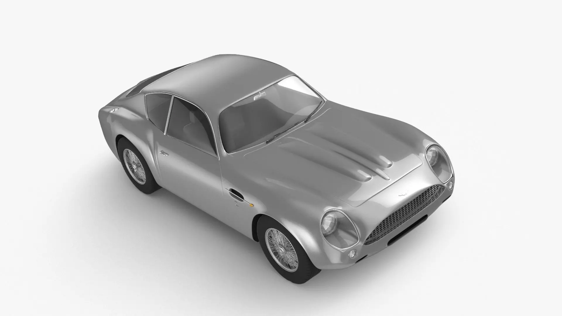 Aston Martin Zagato db4 3D model_0