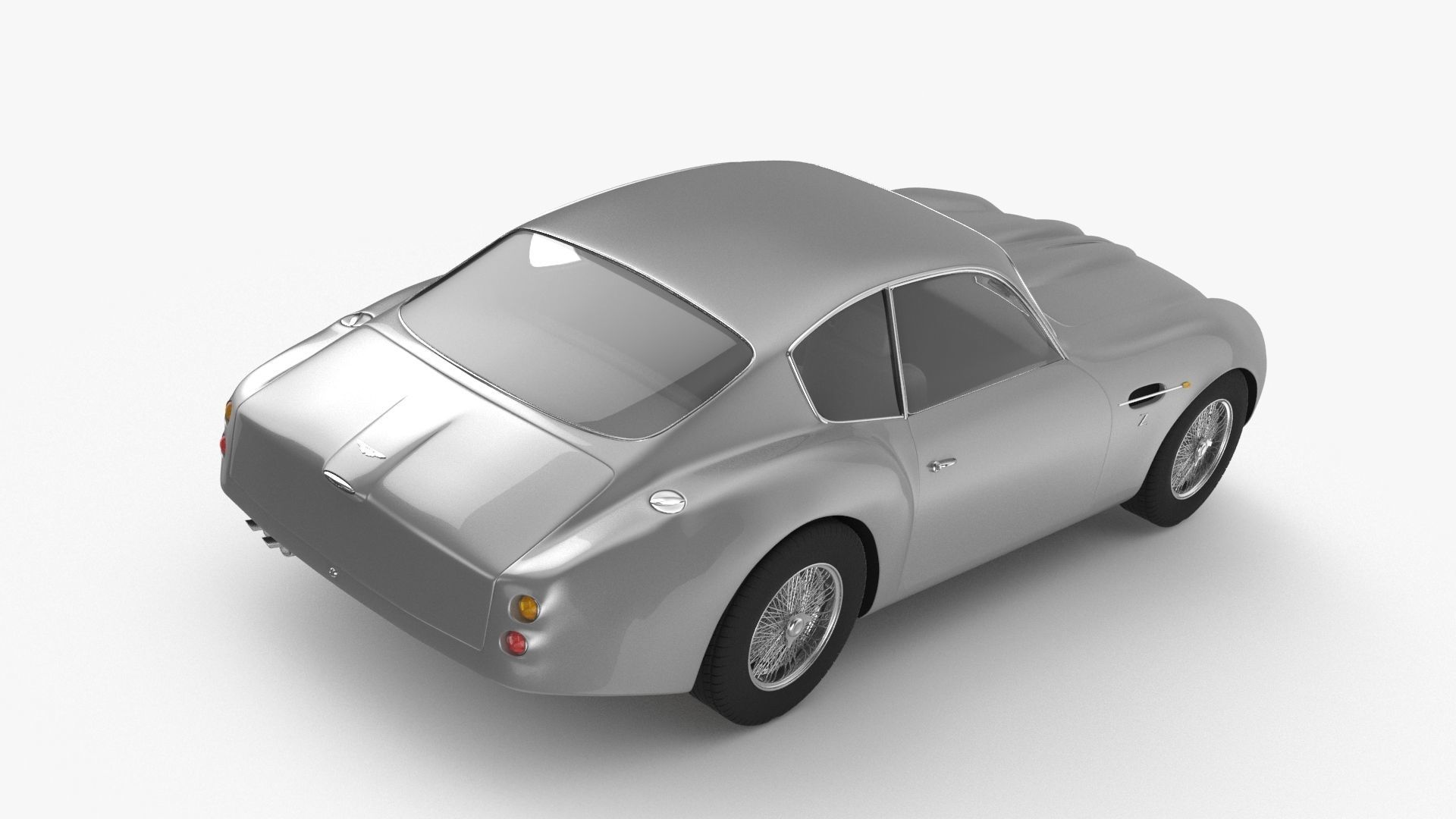 Aston Martin Zagato db4 3D model_2