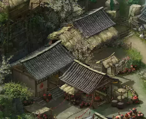 History-Historic Site-Tianlufang 12 3D model