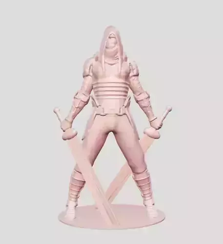man warrior figurine