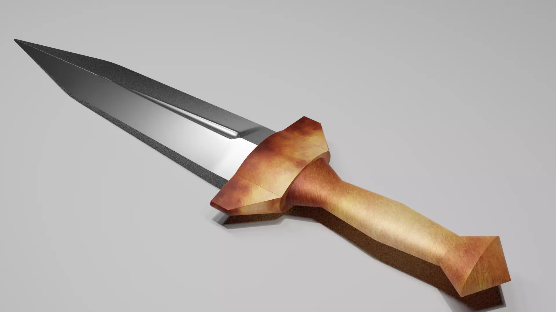 Khanja Indian Style Blade 3D model