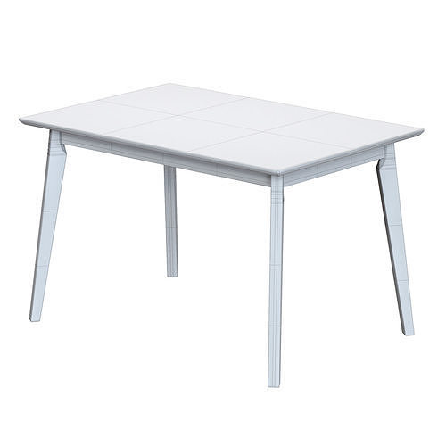 Dining group Rollo 3D model 4