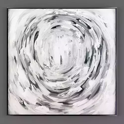 Art87 abstract painting on canvas