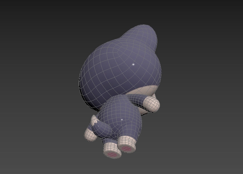 Character023 Wolf 3D model_15