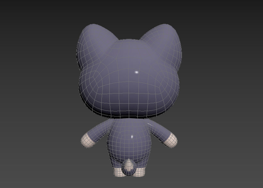 Character023 Wolf 3D model_16