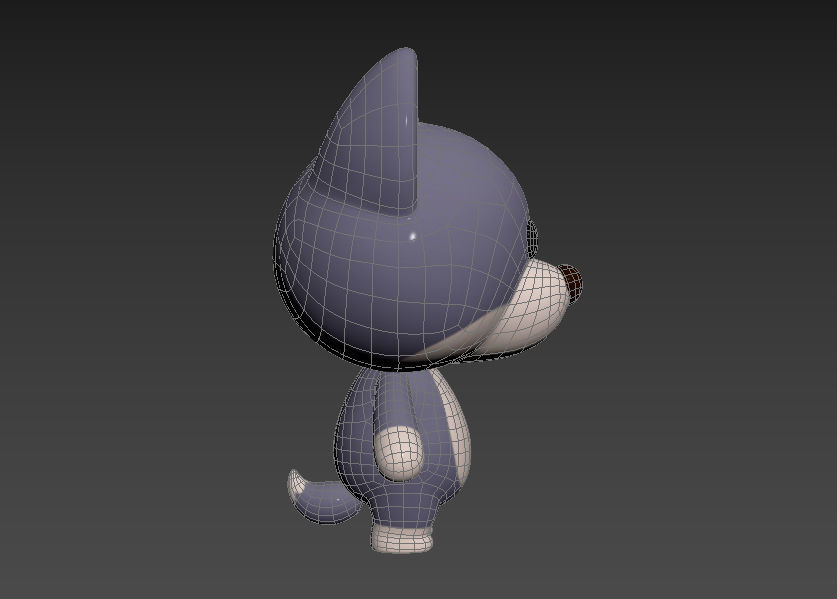 Character023 Wolf 3D model_14