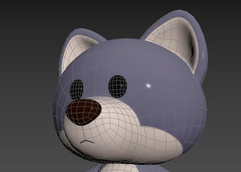 Character023 Wolf 3D model_18