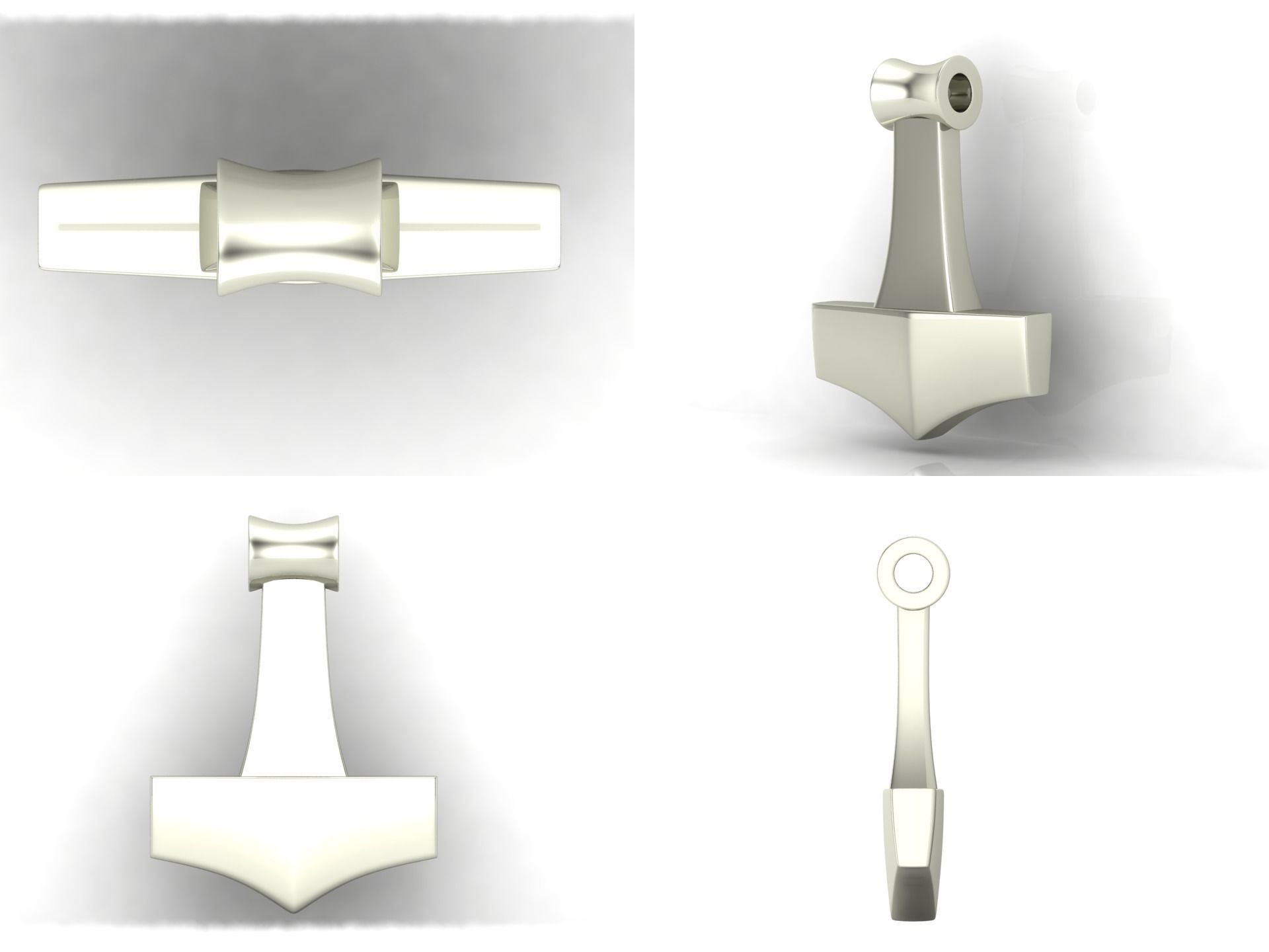 Pendant ak6 3D print model_4