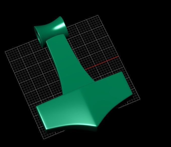 Pendant ak6 3D print model_9