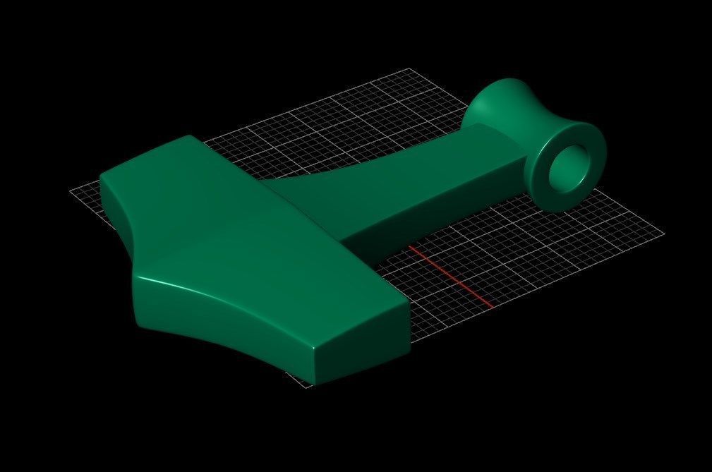 Pendant ak6 3D print model_8