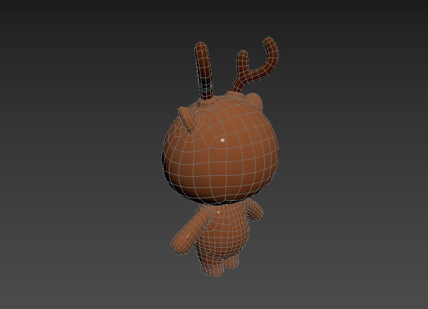 Character024 Deer 3D model_17