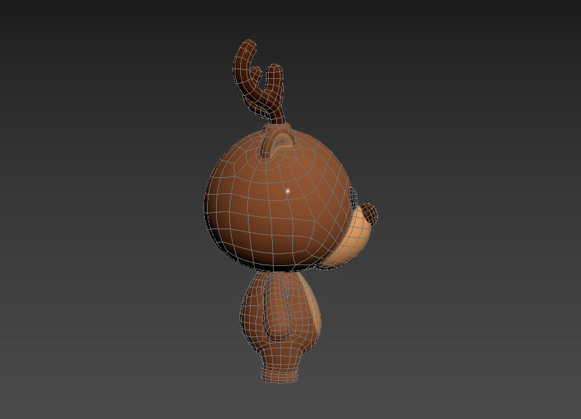 Character024 Deer 3D model_14