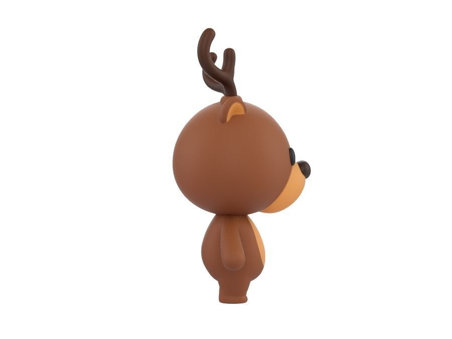 Character024 Deer 3D model_3