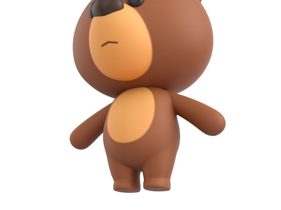 Character024 Deer 3D model_8