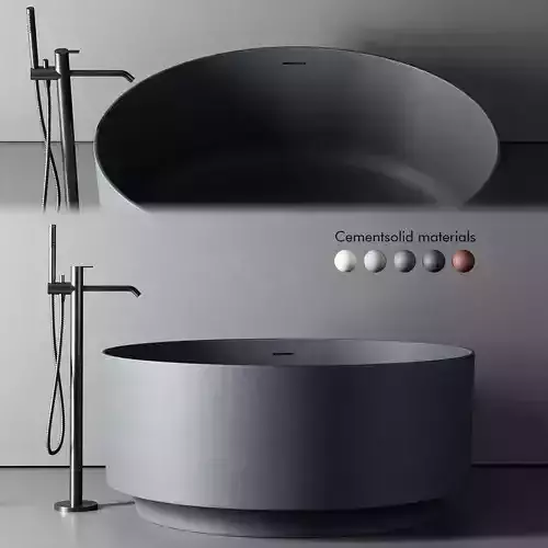 Inbani Arc Round Bathtub