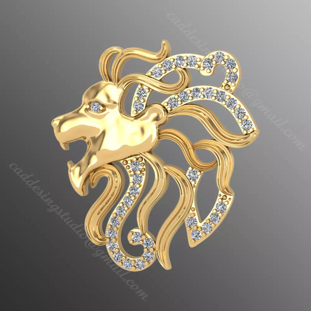 Pendant ak10 3D print model_0