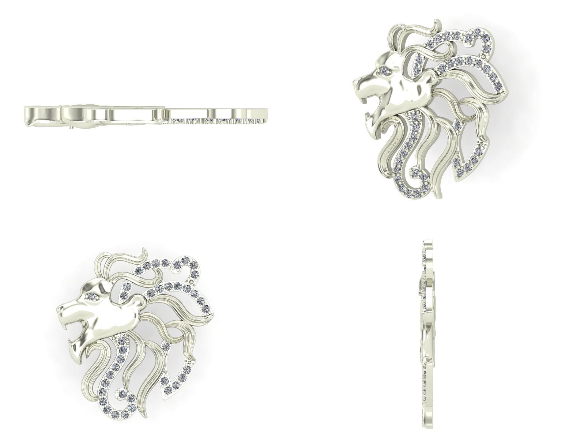 Pendant ak10 3D print model_5