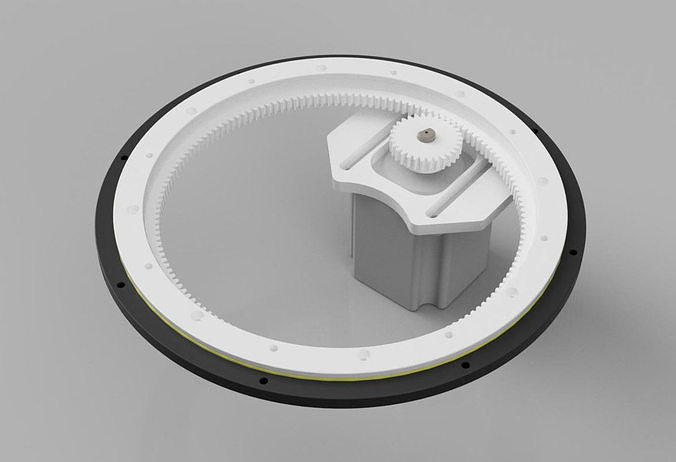 Sliding Bearing Gear 3D print model
