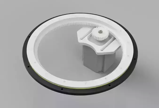 Sliding Bearing Gear 3D print model
