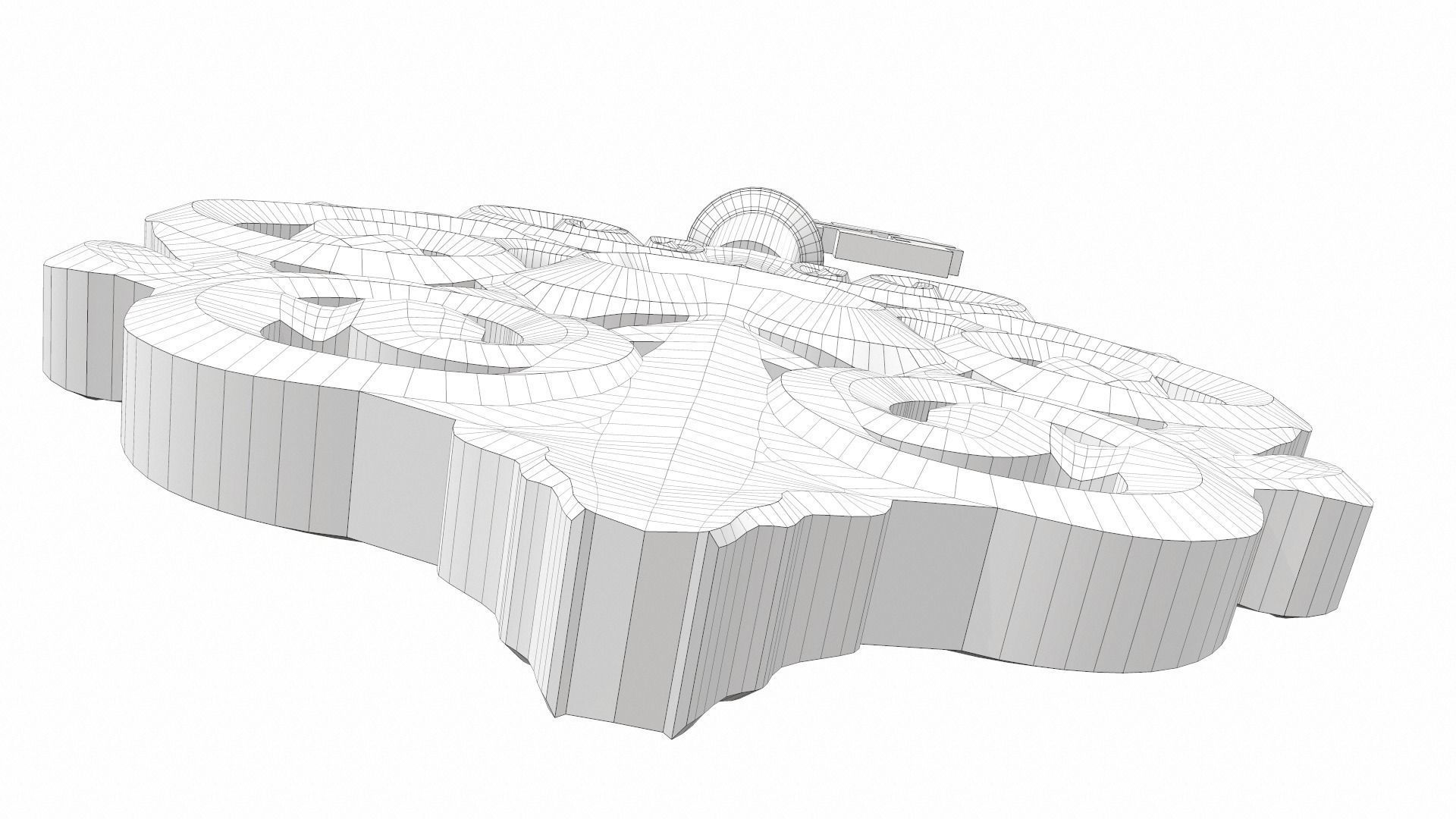 Ornamental key 3 3D model_11