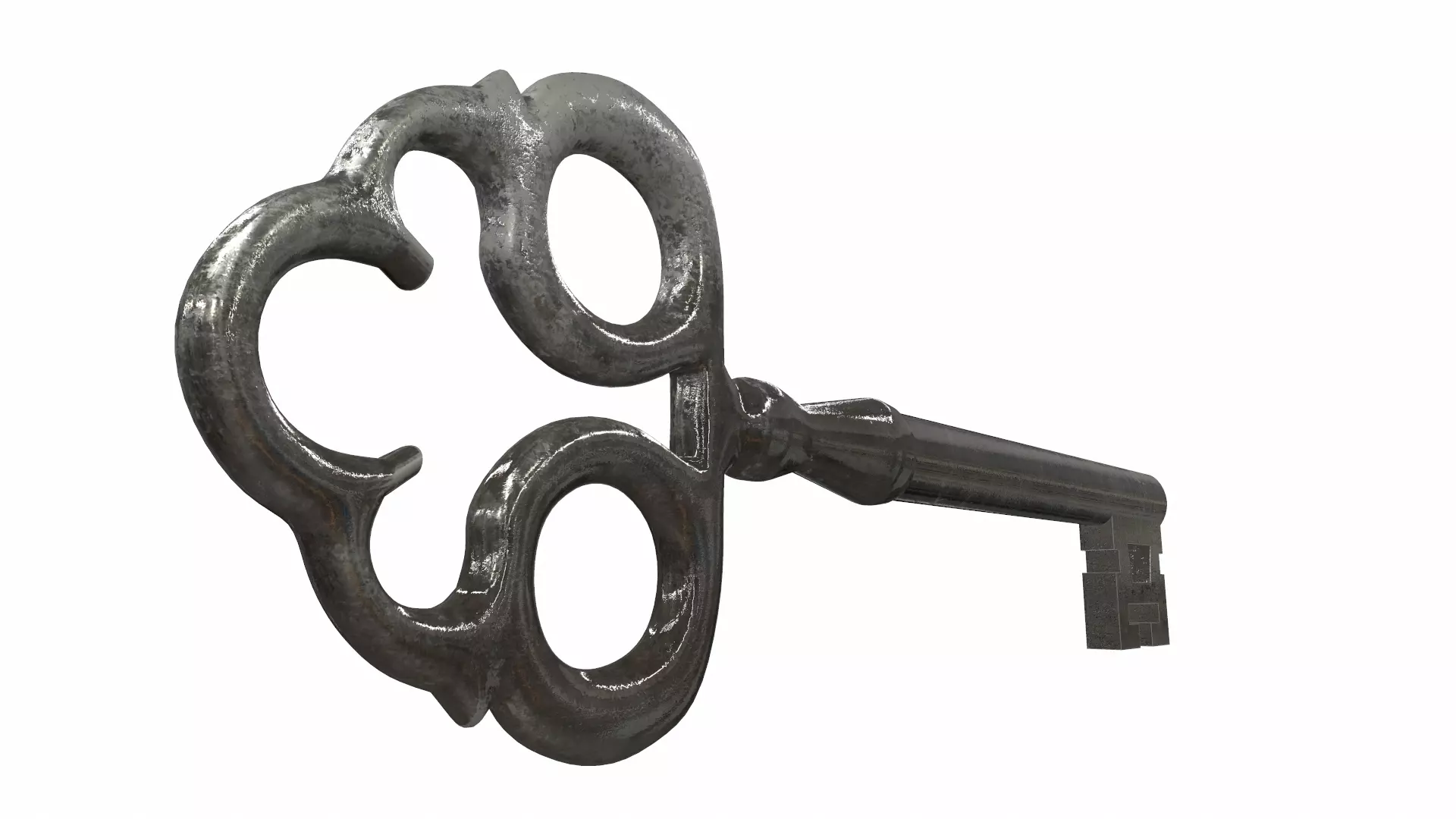 Ornamental key 5 3D model
