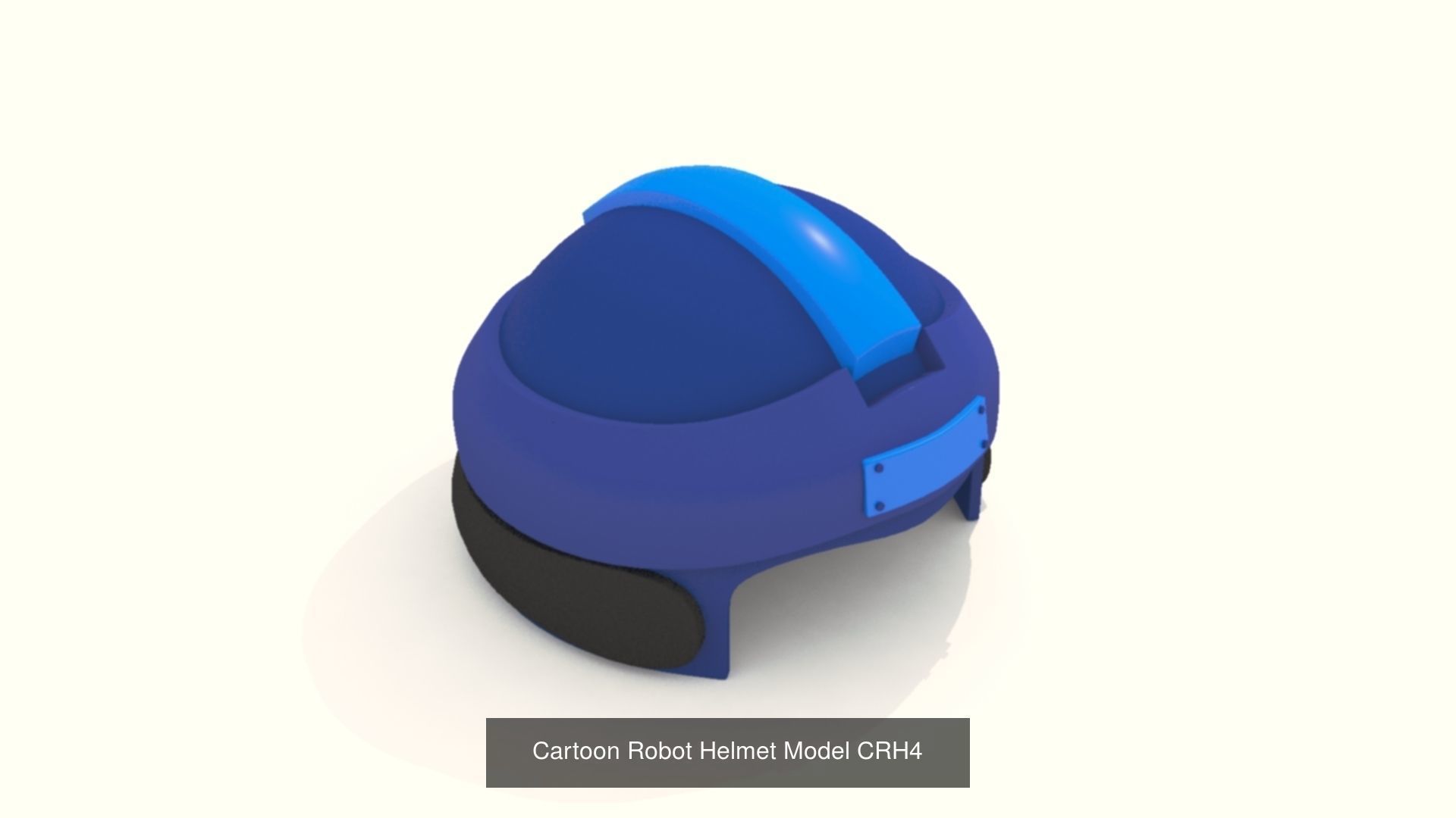 Cartoon Robot Helmet Model CRH1 to CRH8 3D Model Collection_2
