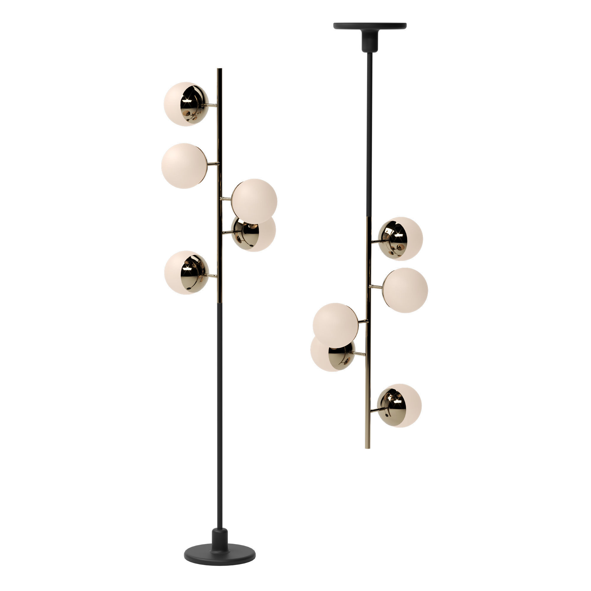 Trussardi Cherries Lamp PIANTANA SOSPENSIONE TRL09 TRL10 3D model_2