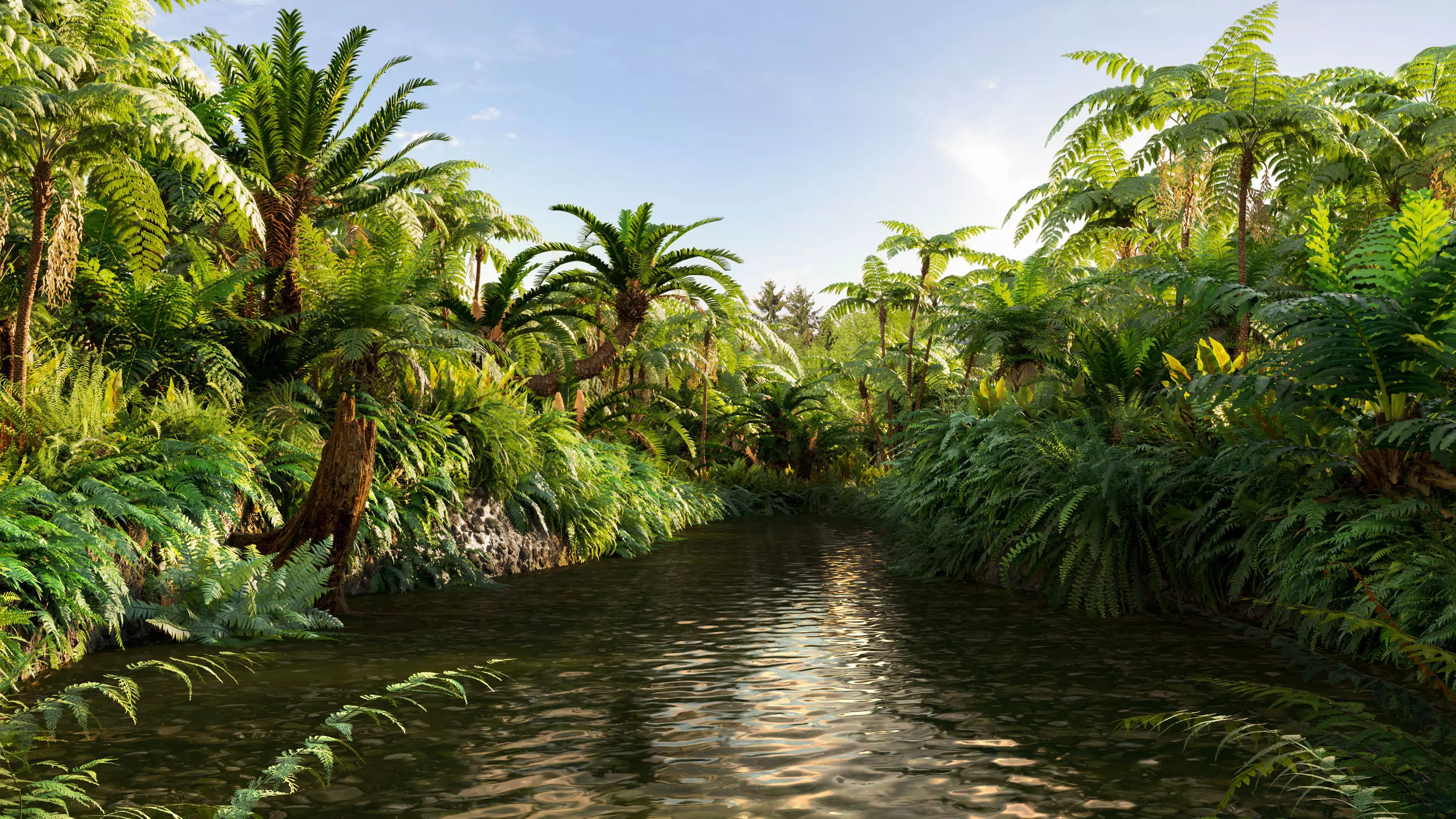 Bundle 09 - Fern garden 3D model_0