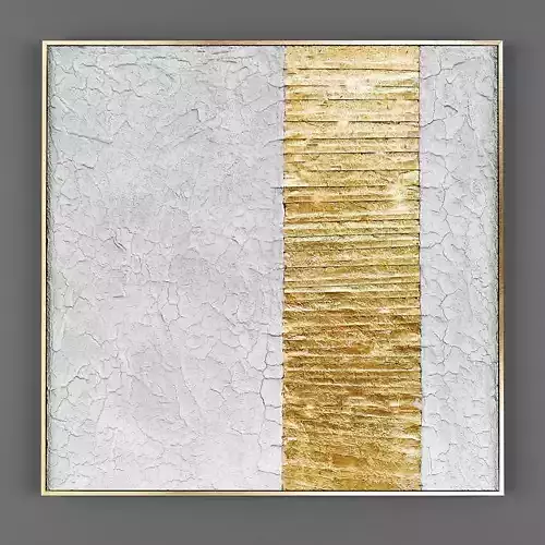 Art132 gold and abstract wall art