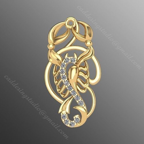 Pendant ak15 3D print model