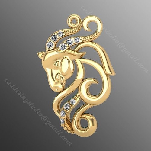 Pendant ak17 3D print model