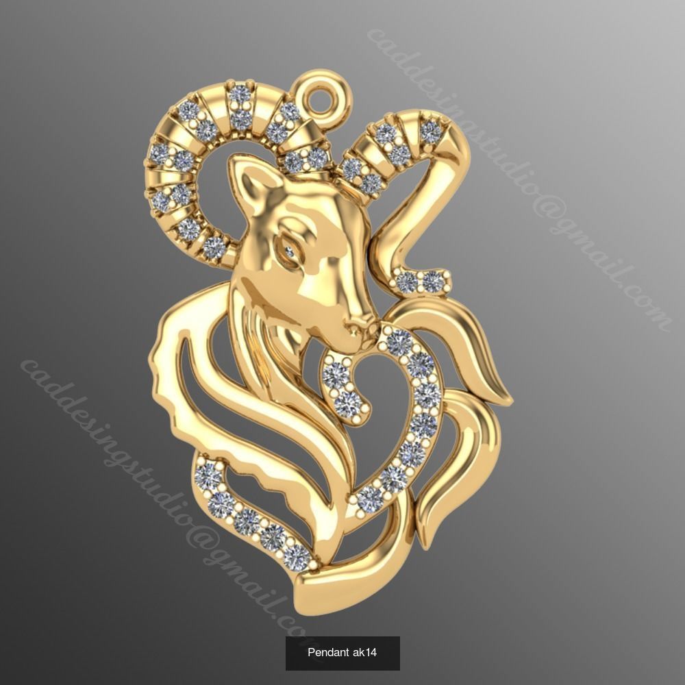  Zodiac signs 3D Model Collection_8