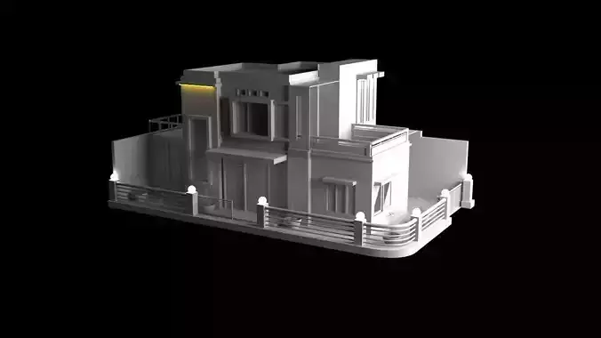 House exterior 3D model
