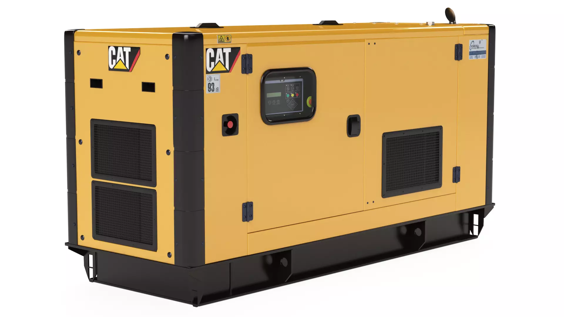 Diesel Generators 01 3D model_0
