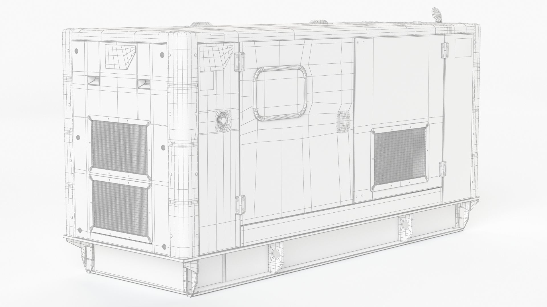 Diesel Generators 01 3D model_13