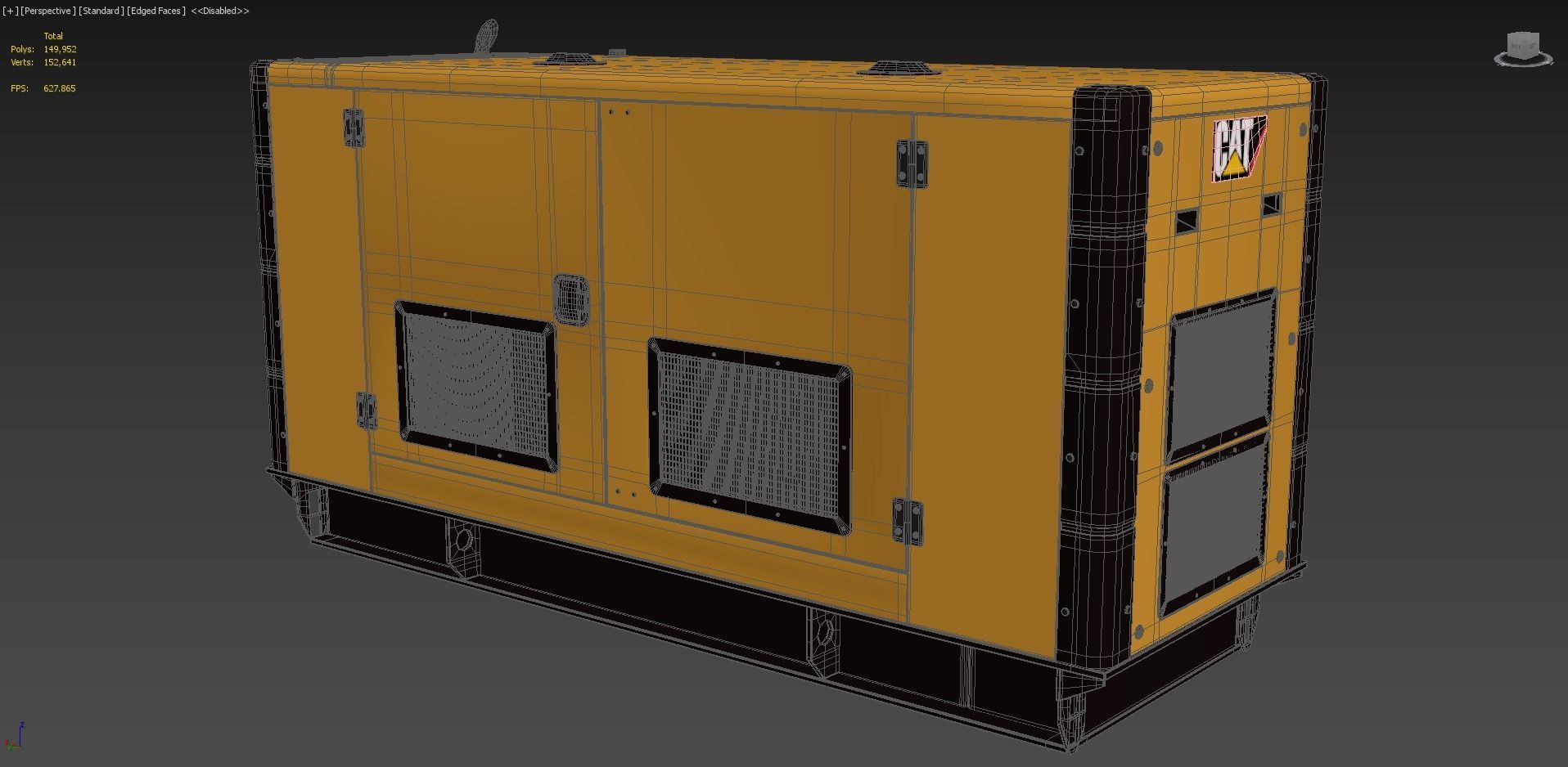 Diesel Generators 01 3D model_4