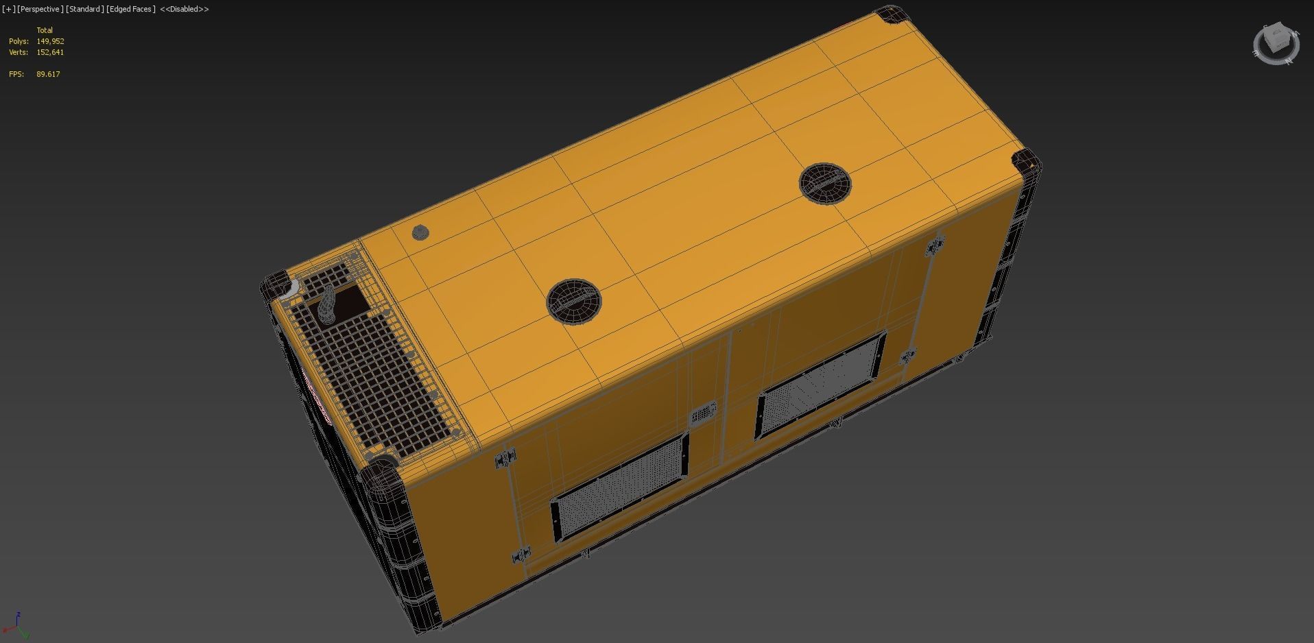 Diesel Generators 01 3D model_7