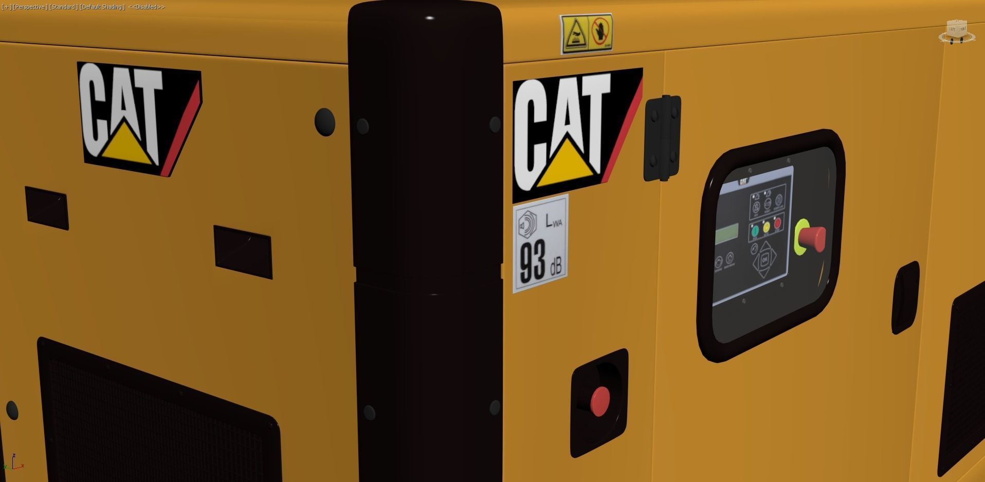 Diesel Generators 01 3D model_9