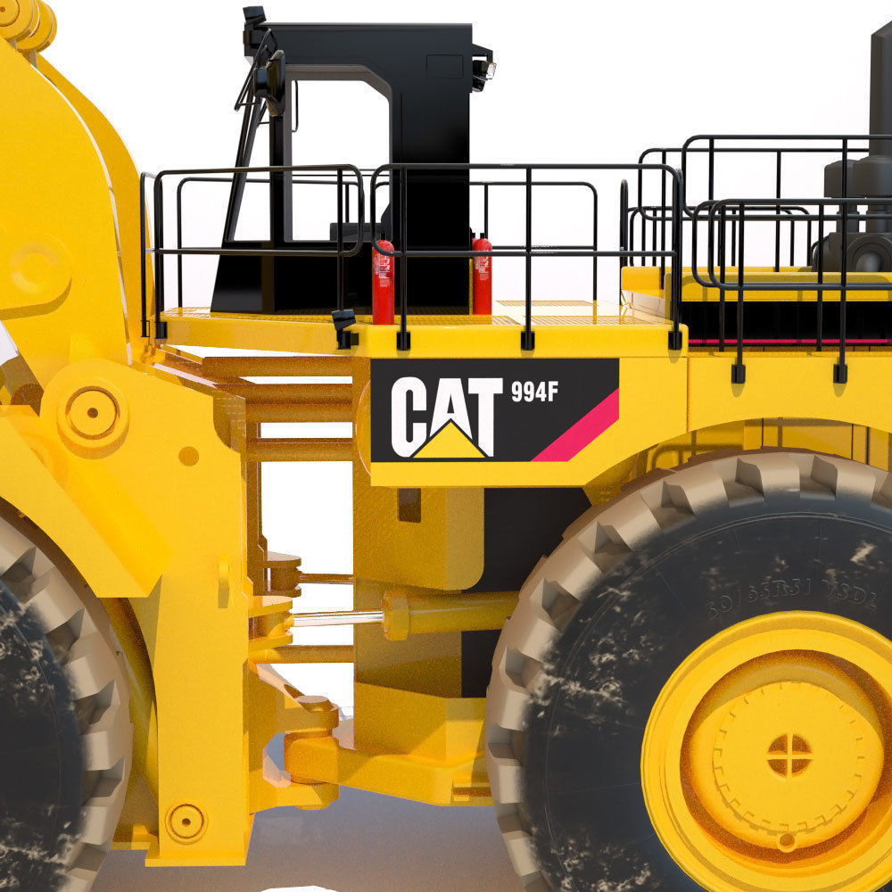 Wheel Loader  Cat 994F 3D model_6