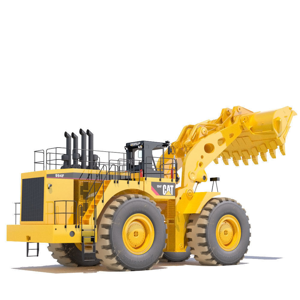 Wheel Loader  Cat 994F 3D model_3