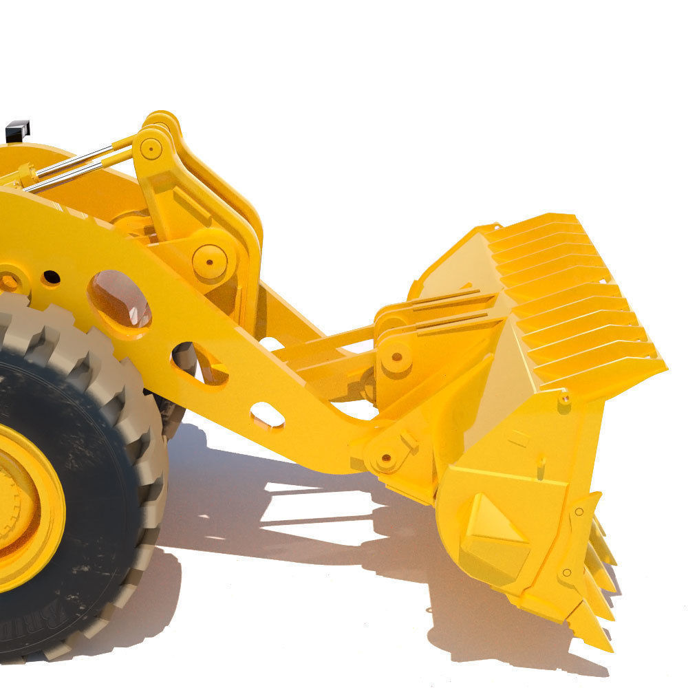 Wheel Loader  Cat 994F 3D model_9