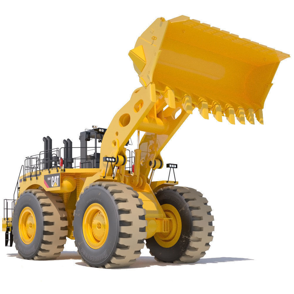 Wheel Loader  Cat 994F 3D model_2