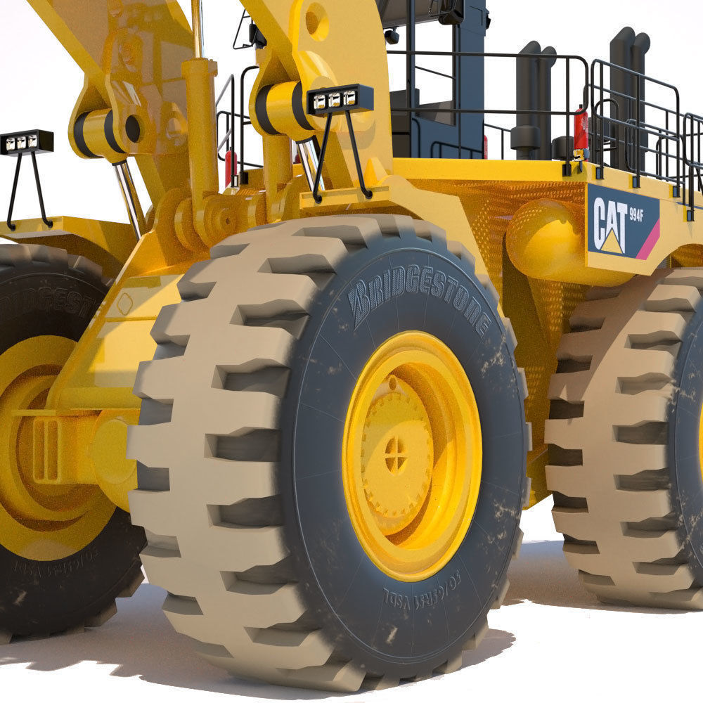 Wheel Loader  Cat 994F 3D model_5