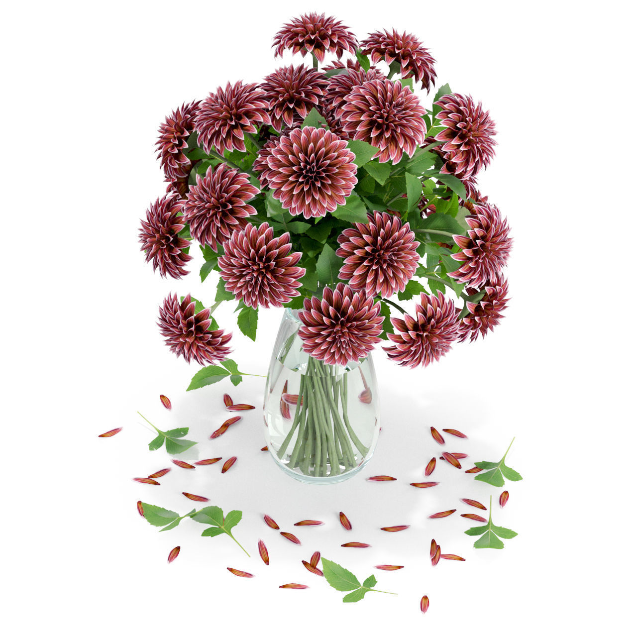 Bouquet 10 3D model_2