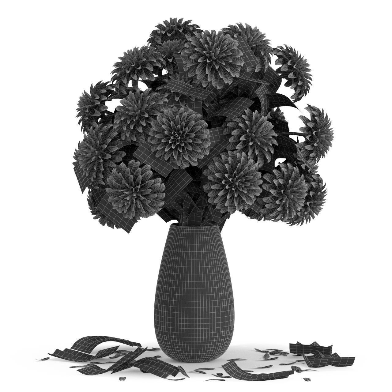 Bouquet 10 3D model_3