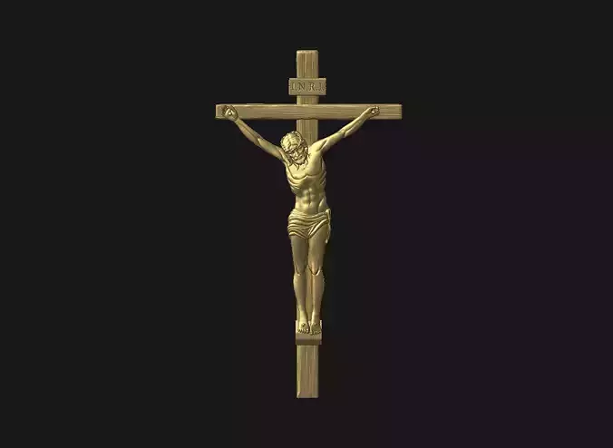 Jesus Crucifix Relief